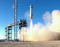 New Shepard liftoff
