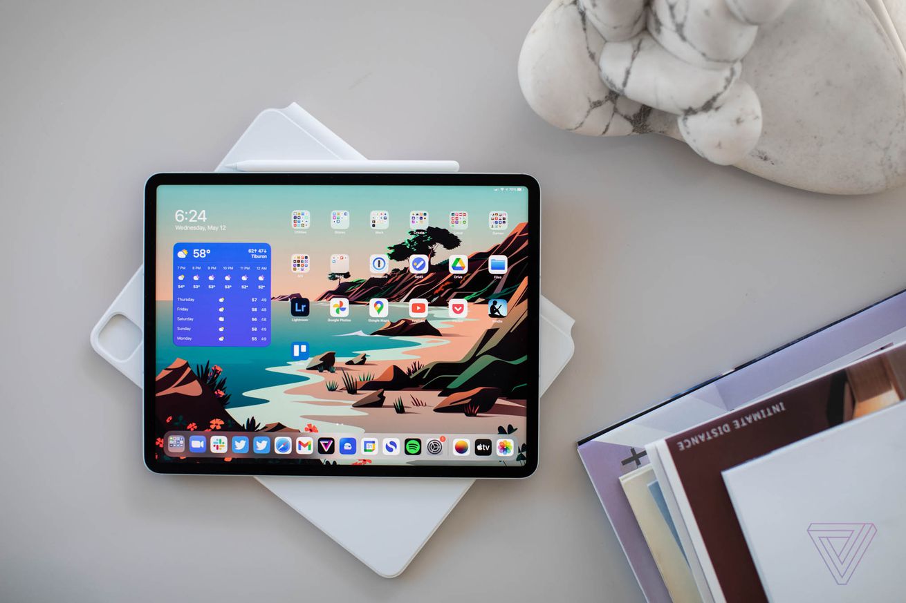 The iPad Pro with the Liquid Retina XDR display